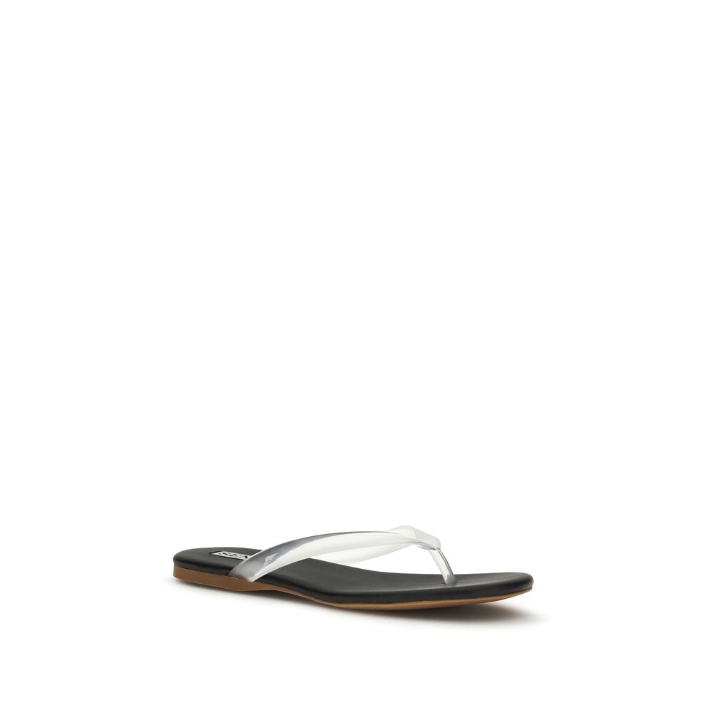 Flip-Flop Thong Sandals by Senso for women in leather & rubber black & transparent features an effortlessly chic silhouette from the City Women's Leather & Rubber Flip-Flop Thong Sandals collection, showcasing a effortlessly chic and elegant .