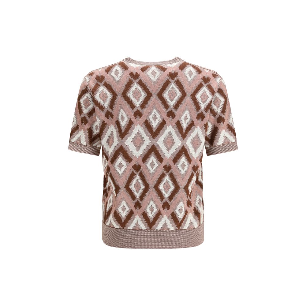 Sweatshirt by Piacenza Cashmere for men in cashmere cotton & silk multicolor & patterned showcases a slouchy chic silhouette, artfully detailed with a slouchy chic and for a slouchy chic finish.