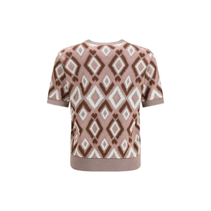 Sweatshirt by Piacenza Cashmere for men in cashmere cotton & silk multicolor & patterned showcases a slouchy chic silhouette, artfully detailed with a slouchy chic and for a slouchy chic finish.
