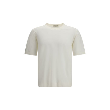 Sweatshirt by Piacenza Cashmere for men in cashmere cotton blend blue features an exquisite silhouette, showcasing and crew neckline details for a exquisite look.