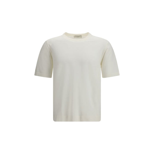 Sweatshirt by Piacenza Cashmere for men in cashmere cotton blend blue features an exquisite silhouette, showcasing and crew neckline details for a exquisite look.