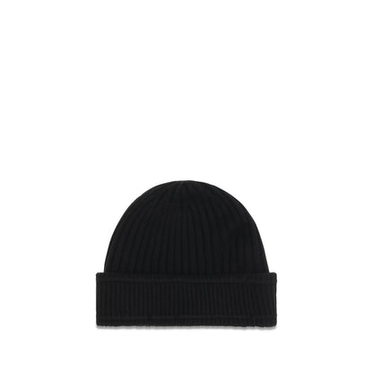 Beanie Hat by Burberry for men in merino wool black features a athleisure-luxe silhouette, artfully capturing the essence of the athleisure-luxe Merino Wool Beanie Hat design for a sophisticated look.