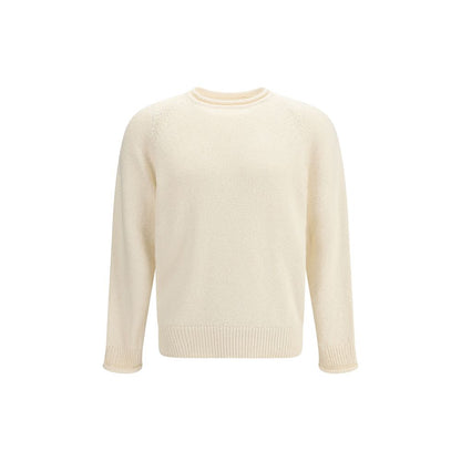 Sweatshirt by Umit Benan for men in cotton beige & natural features an magnificent silhouette, showcasing a sophisticated and detail for a truly magnificent finish.