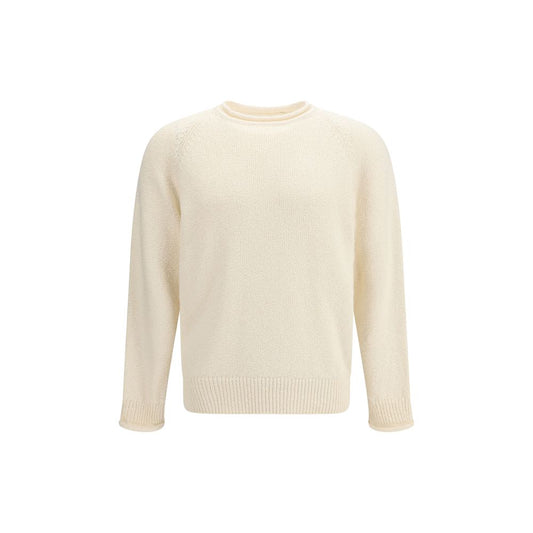 Sweatshirt by Umit Benan for men in cotton beige & natural features an magnificent silhouette, showcasing a sophisticated and detail for a truly magnificent finish.
