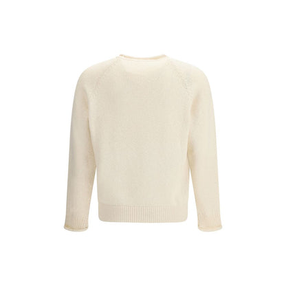 Sweatshirt by Umit Benan for men in cotton beige & natural presents a smart casual silhouette, featuring a smart casual and for a sophisticated look.