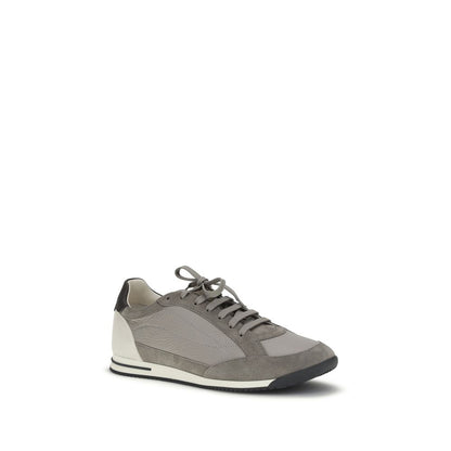 Sneakers by Brunello Cucinelli for men in bos taurus suede calf leather gray features an timeless silhouette from the Men's Fashion Bos Taurus Suede Calf Leather Sneakers collection, showcasing a signature fashion style with an timeless finish.