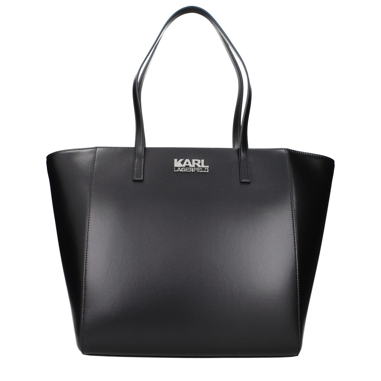 Shoulder Bag by Karl Lagerfeld for women in polyethylene & polyurethane black features an effortlessly chic silhouette with a secure , ample , and versatile shoulder-strap for effortlessly chic everyday luxury.