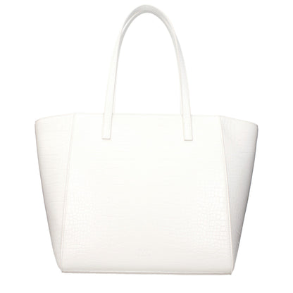 Shoulder Bag by Karl Lagerfeld for women in polyethylene & polyurethane white features a stately silhouette, showcasing a secure , ample , and stately shoulder-strap for a stately finish.