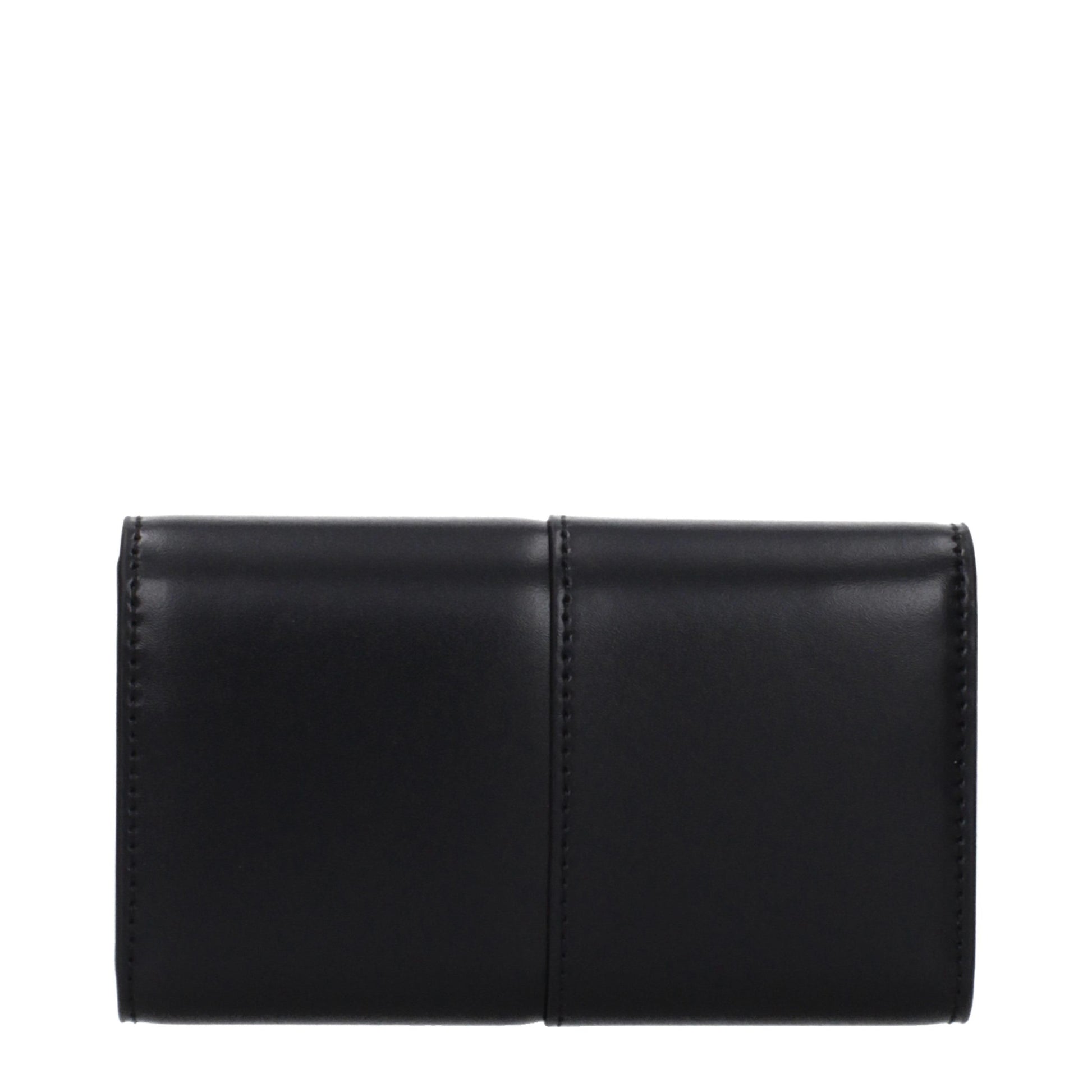 Wallet by Karl Lagerfeld for women in polyethylene & polyurethane black presents a architectural silhouette from the Polyethylene & Polyurethane Wallet collection, showcasing architectural for a architectural finish.