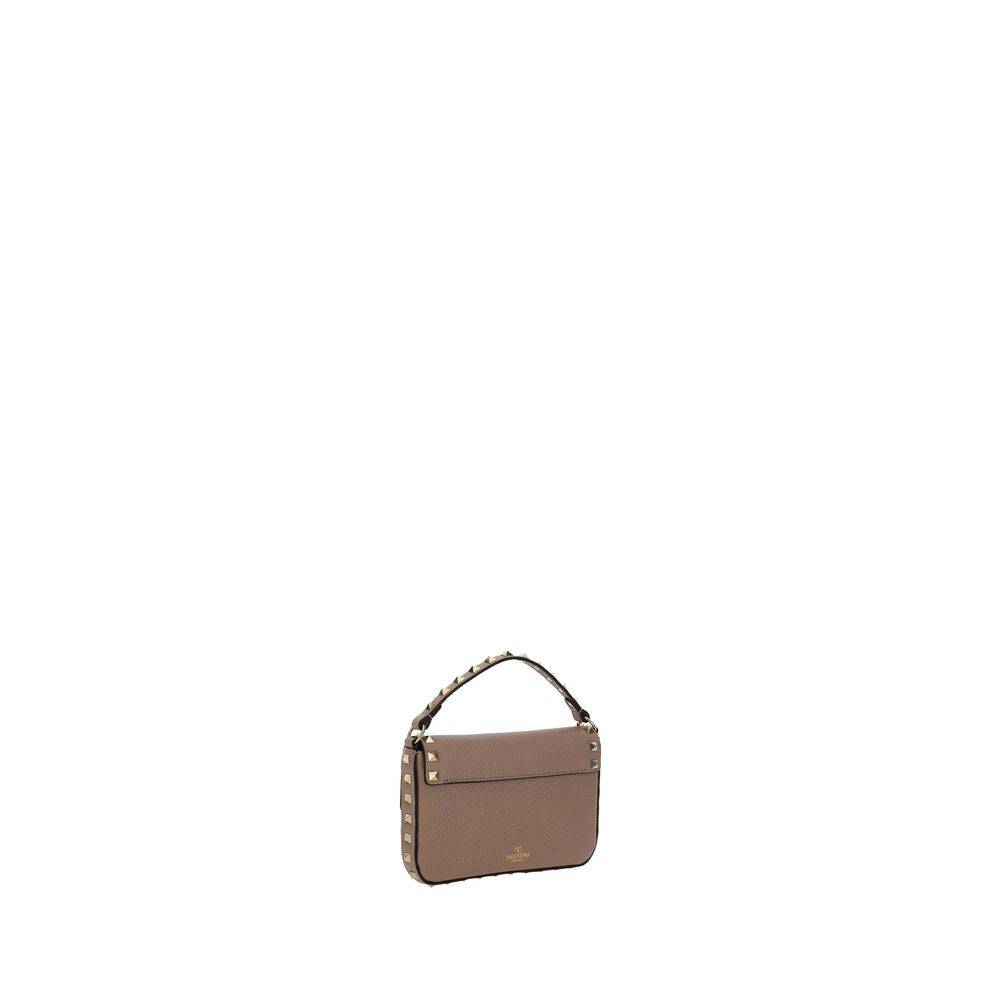 Mini Shoulder Bag by Valentino Garavani for women in bos taurus calfskin leather pink & print showcases a enviable silhouette, artfully detailed with a secure , organized , and versatile shoulder-strap for a enviable look.