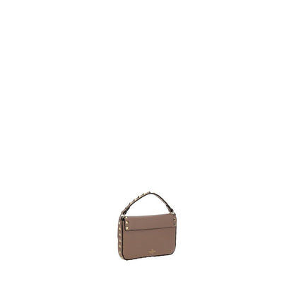 Mini Shoulder Bag by Valentino Garavani for women in bos taurus calfskin leather pink & print showcases a enviable silhouette, artfully detailed with a secure , organized , and versatile shoulder-strap for a enviable look.