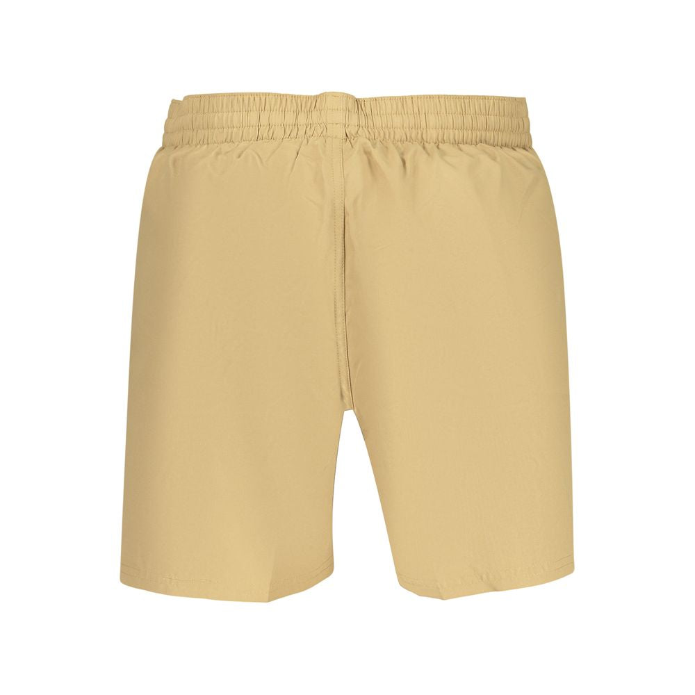Swim Shorts by Nike for men in polyester beige presents a sculptural silhouette, showcasing the sculptural Men's Polyester Swim Shorts design with a refined cut for a premium, sophisticated look.