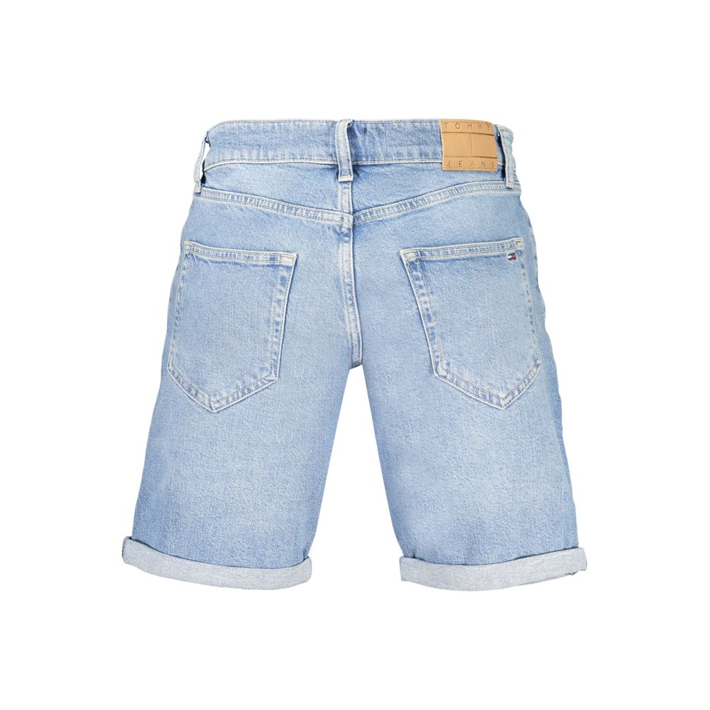 Tommy Hilfiger Men's Stretch Denim Cotton Shorts - Azzurro Signature