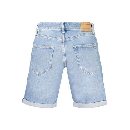 Tommy Hilfiger Men's Stretch Denim Cotton Shorts - Azzurro Signature
