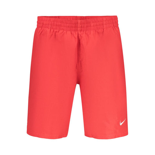 Swim Briefs by Nike for men in polyester red features a refined silhouette, showcasing the refined design of this Men's Polyester Swim Briefs with a refined fit.