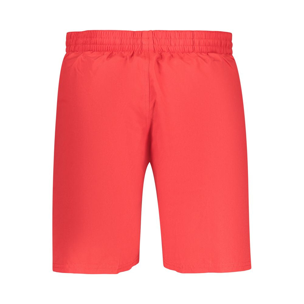 Swim Briefs by Nike for men in polyester red showcases a riviera-ready silhouette, expertly capturing the riviera-ready essence of the Men's Polyester Swim Briefs design with a refined and riviera-ready finish.