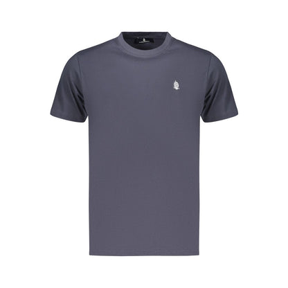 T-Shirt by Marina Yachting for men in cotton blue & signature features an on trend silhouette, perfectly showcasing a on trend and crew neckline for an elevated aesthetic.