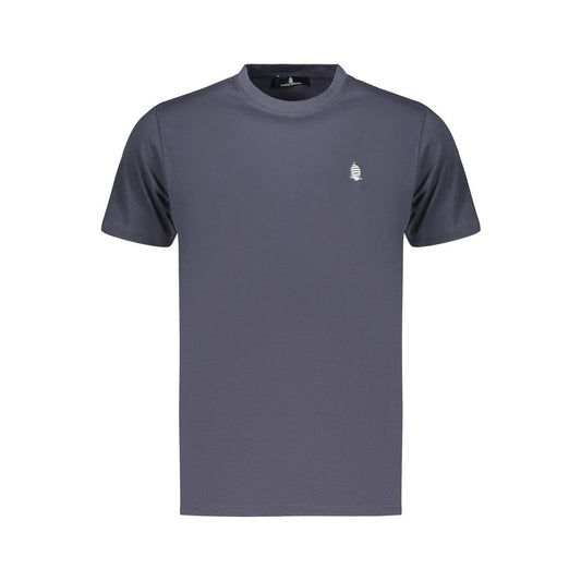 T-Shirt by Marina Yachting for men in cotton blue & signature features an on trend silhouette, perfectly showcasing a on trend and crew neckline for an elevated aesthetic.