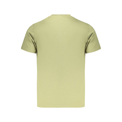 T-Shirt by Marina Yachting for men in cotton green & signature showcases a dramatic silhouette, elegantly detailed with a dramatic crew neckline and for a truly dramatic finish.