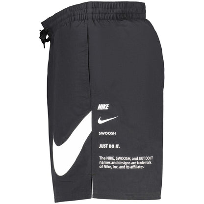 Swimwear by Nike for men in polyester black & print presents a magnificent silhouette, artfully capturing the essence of the Waves Men's Polyester Swimwear with its magnificent cut and sophisticated design.