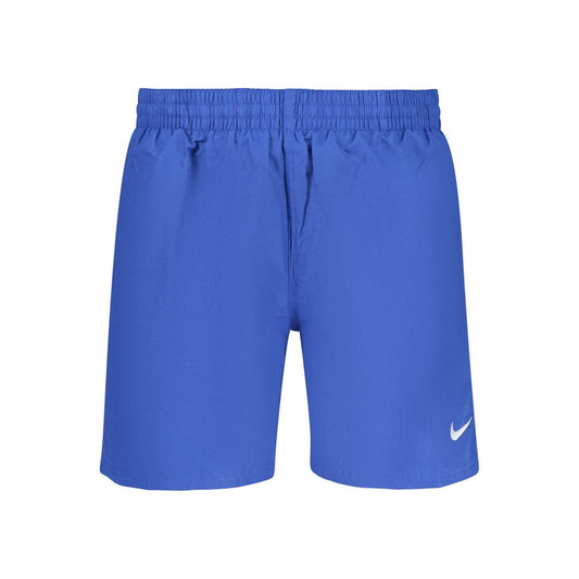 Swim Shorts by Nike for men in polyester blue features a resort ready silhouette, perfectly capturing the resort ready aesthetic of Men's Polyester Swim Shorts with a resort ready finish.