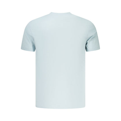Calvin Klein Men's Crew Neck Cotton T-Shirt - Blue Print
