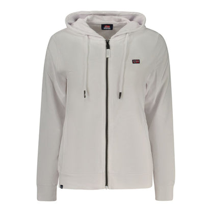 Hooded Sweatshirt Hoodie by Norway 1963 for women in cotton white showcases a city-ready silhouette, artfully detailed with a signature hooded neckline and for a city-ready finish.