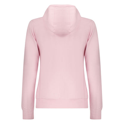 Hooded Sweatshirt Hoodie by Norway 1963 for women in cotton pink features a slouchy chic silhouette, detailed with a slouchy chic and a signature hooded neckline for an elevated aesthetic.