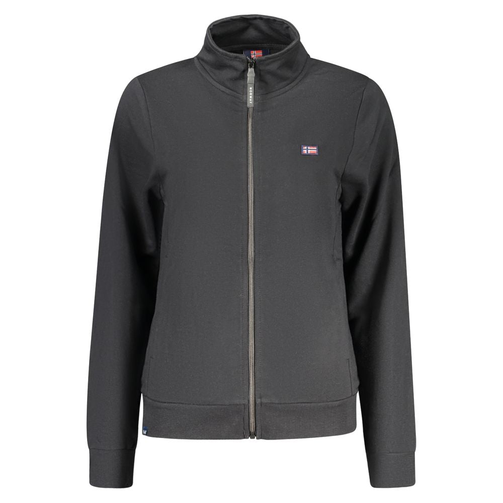 Sweatshirt by Norway 1963 for women in cotton black features an magnificent silhouette, showcasing a sophisticated and detail for a truly magnificent finish.