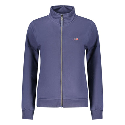 Sweatshirt by Norway 1963 for women in cotton blue presents a smart casual silhouette, featuring a smart casual and for a sophisticated look.