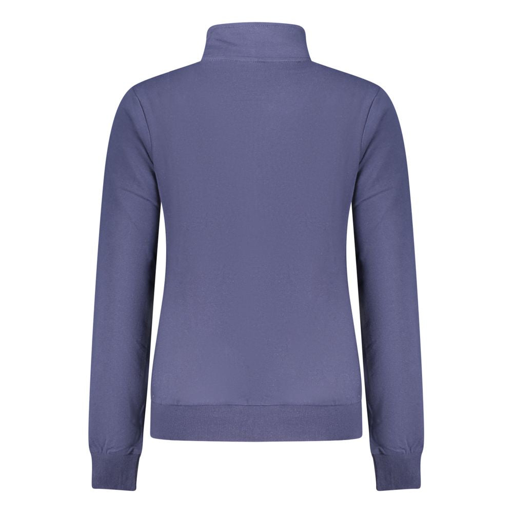 Sweatshirt by Norway 1963 for women in cotton blue showcases a slouchy chic silhouette, artfully detailed with a slouchy chic and for a slouchy chic finish.