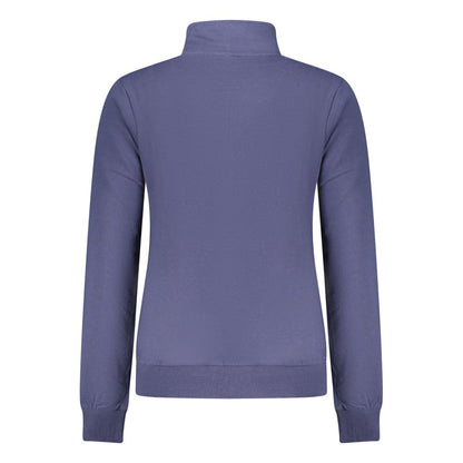 Sweatshirt by Norway 1963 for women in cotton blue showcases a slouchy chic silhouette, artfully detailed with a slouchy chic and for a slouchy chic finish.