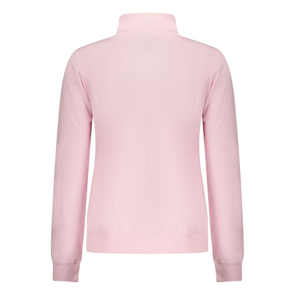Sweatshirt by Norway 1963 for women in cotton pink presents a smart casual silhouette, featuring a smart casual and for a sophisticated look.