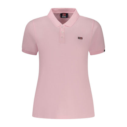 This Polo Shirt by Norway 1963 for women in cotton pink presents a flawless silhouette, showcasing flawless detailing and a refined for a truly flawless aesthetic.