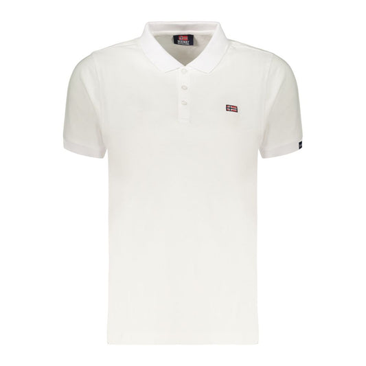 Polo Shirt by Norway 1963 for women in cotton white presents a sleek silhouette, featuring a refined and for a sleek finish.