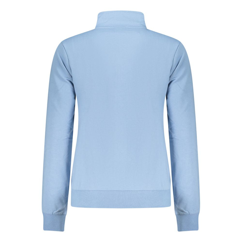 Sweatshirt by Norway 1963 for women in cotton blue showcases a slouchy chic silhouette, artfully detailed with a slouchy chic and for a slouchy chic finish.