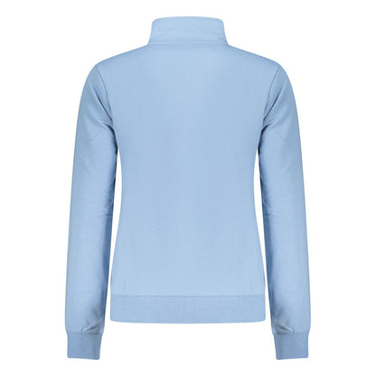 Sweatshirt by Norway 1963 for women in cotton blue showcases a slouchy chic silhouette, artfully detailed with a slouchy chic and for a slouchy chic finish.