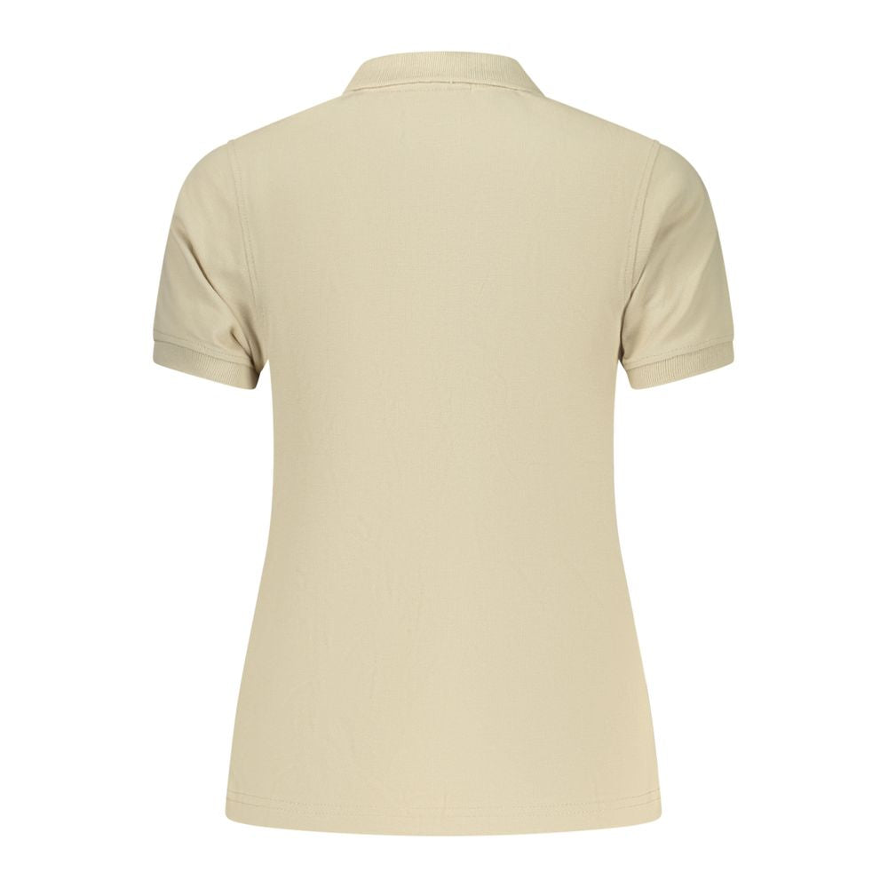 Polo Shirt by Norway 1963 for women in cotton beige features a eye catching silhouette, showcasing a refined and for a eye catching finish.