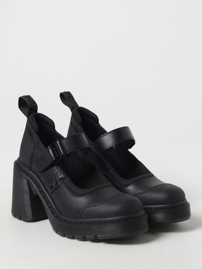 This Platform Mary-Jane Pumps Heels by Dr. Martens for women in leather black presents a effortlessly chic silhouette from the Women's Leather Platform Mary-Jane Pumps Heels collection, featuring a effortlessly chic platform block-heel and effortlessly chic .