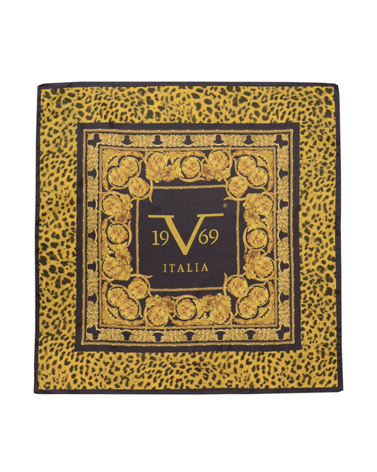 Scarf by 19V69 Italia for women in polyester multicolor features a snug silhouette, perfectly showcasing the elegant drape and premium finish of the Polyester Scarf.