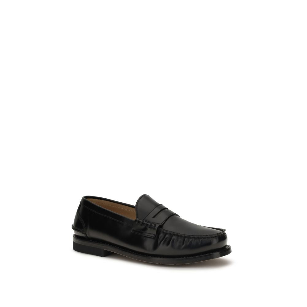 Loafer Slip-On Shoes by Premiata for men in bos taurus calfskin leather black features an dynamic silhouette from the Men's Bos Taurus Calfskin Leather Loafer Slip-On Shoes collection, defined by a dynamic and for a dynamic look.