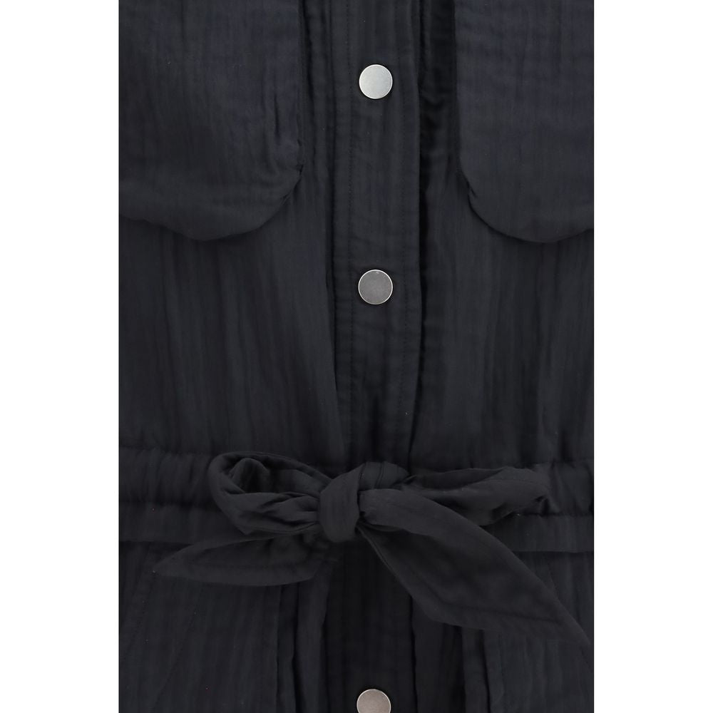 This One-Piece by Isabel Marant Étoile for women in polyamide viscose & cotton black & toile presents a on trend silhouette, elegantly finished with and a on trend .