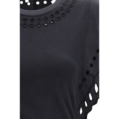 Dress by Isabel Marant Étoile for women in organic cotton black, patterned & toile features an cute silhouette, detailed with a and that elegantly flows into a cute short.