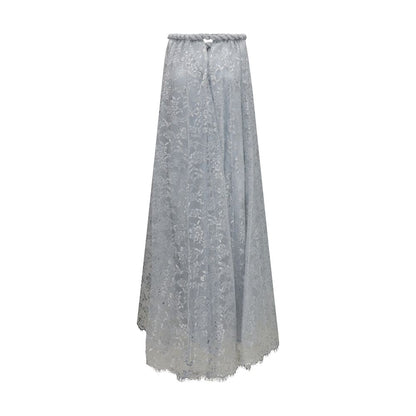 Jacket by Zimmermann for unisex in polyester silver presents a impeccable silhouette, showcasing distinct pockets and a impeccable v-neck strapless neckline for a sophisticated finish.
