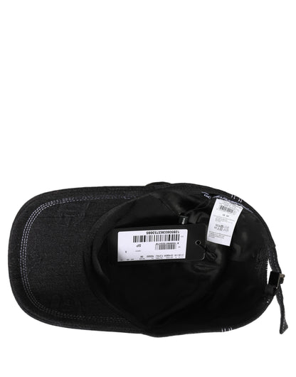 Dolce & Gabbana Men Black Cotton 6 Panel Baseball Capello Hat