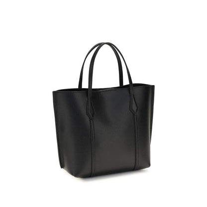 Evening Pouch Handbag by Tory Burch for women in bos taurus calf leather black features a signature silhouette, showcasing a secure magnetic and signature with versatile adjustable-strap & handle for a sophisticated look.