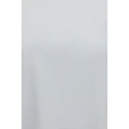T-Shirt by Brunello Cucinelli for women in cotton white features an on trend silhouette, perfectly showcasing a on trend and for an elevated aesthetic.