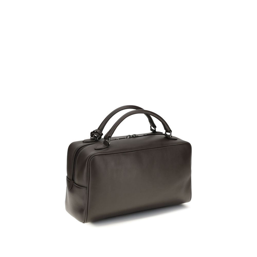 Travel Belt Pouch Shoulder Bag by Brunello Cucinelli for women in bos taurus calf suede leather brown features an effortlessly chic silhouette with a secure zipper, ample built-in-compartments, and versatile handle & adjustable-strap for effortlessly chic everyday luxury.