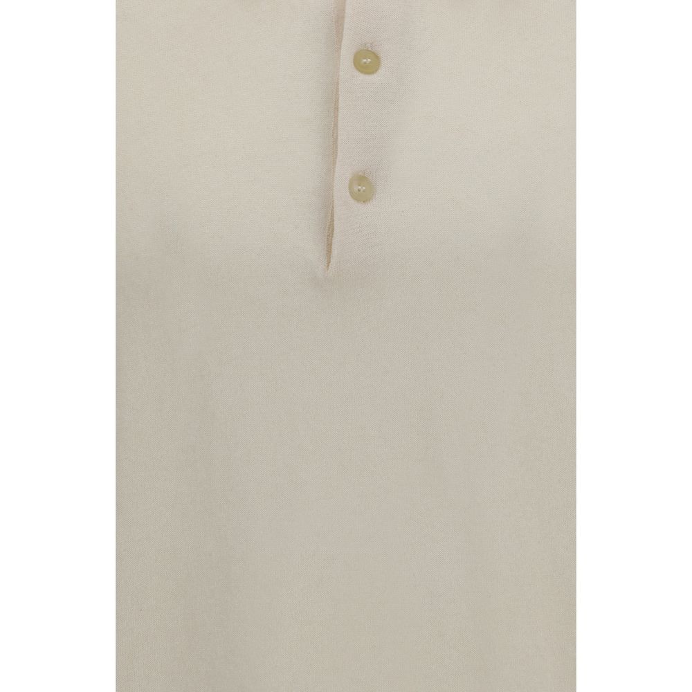 Polo Shirt by Premiata for men in cotton beige features a eye catching silhouette, showcasing a refined and for a eye catching finish.