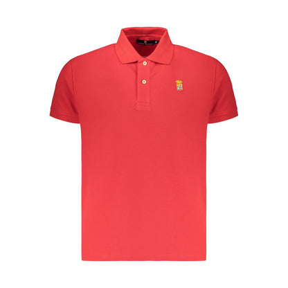 This Polo Shirt by Marina Militare for men in cotton red presents a flawless silhouette, showcasing flawless detailing and a refined for a truly flawless aesthetic.